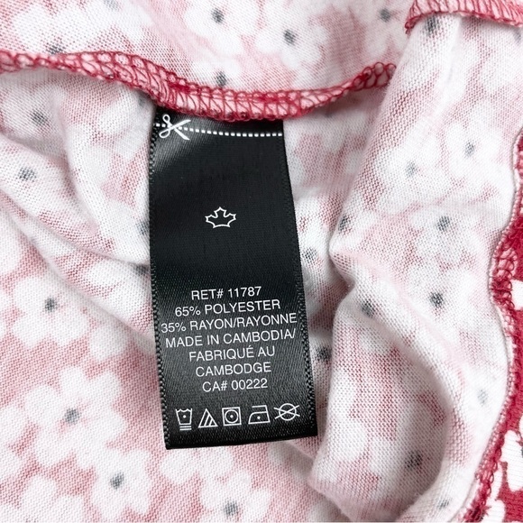 Sears Floral Print T-shirt Shift Dress - Picture 6 of 7